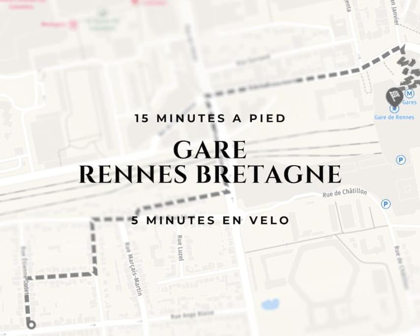 Pop & Suite Par Madame Conciergerie Rennes Zewnętrze zdjęcie